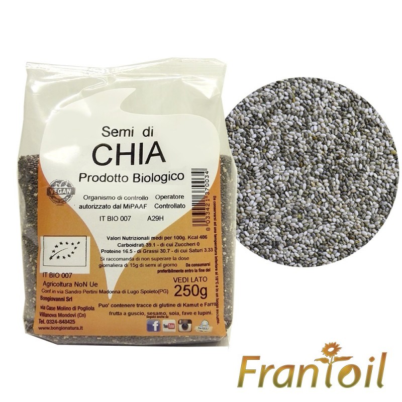 Organic chia seeds